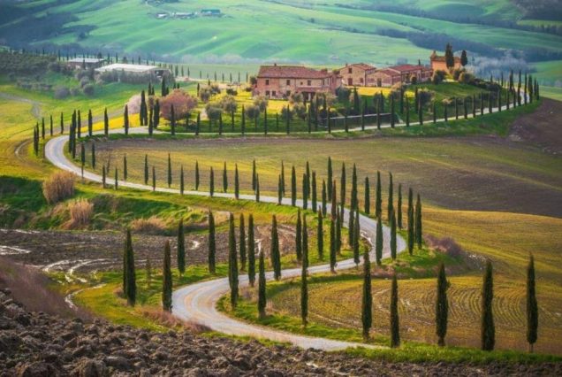 Pienza from florence