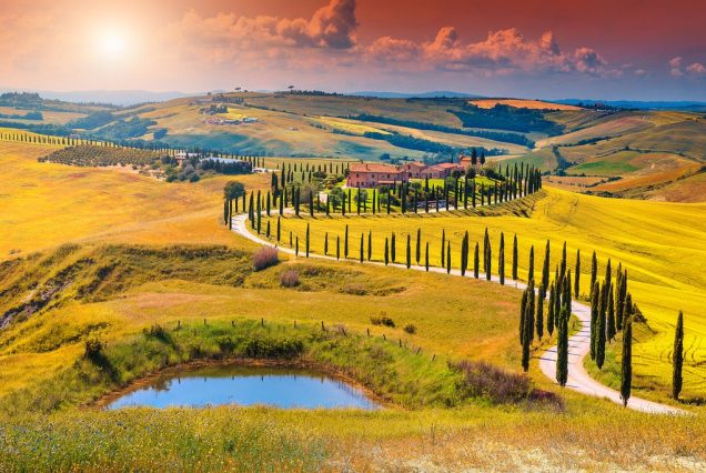 day trip from Rome to Tuscany