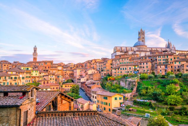 FROM ROME TO SIENA OR VICE VERSA